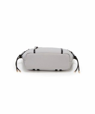 TOPKAPI 【新色追加】【TREASURE TOPKAPI】ネオプレン フロントポケット 2way ショルダー付き ミニトートバッグ グレー