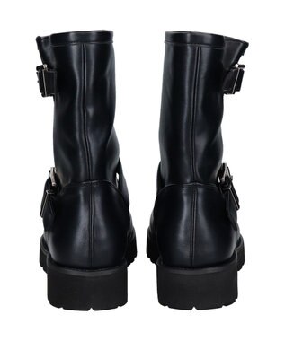 Bridget Birkin 【Bridget Birkin】オブリークトウエンジニアブーツ ブラック