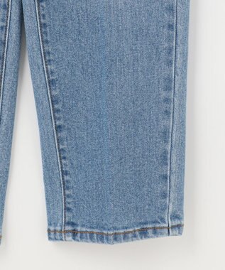 SHARE PARK LADIES センタープレスストレートデニム インディゴ