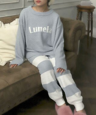 WEGO ロゴルームウェアセット ブルー