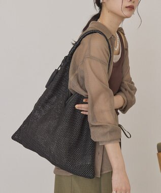 AMERICAN HOLIC トライアングルサマーバッグ Black