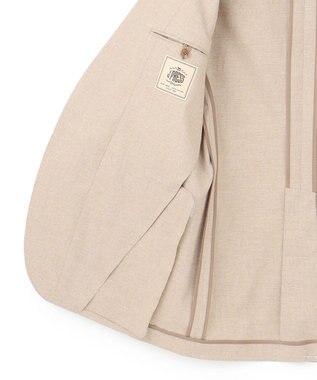 J.PRESS MEN 【J.PRESS MOVING / セットアップ対応】GUABELLO LEGENDサマームリネ ジャケット ベージュ系