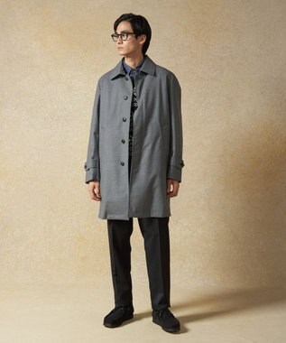 J.PRESS MEN 【MAGIC CUBA BEACH】ステンカラーコート ライトグレー系8