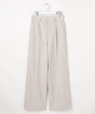 ANY SIS ツイステッドクリアチノワイド パンツ アイボリー