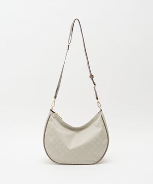 russet 2WAYショルダーバッグ【ナイロンジャガード】(CE-1446) Ecru