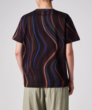 Paul Smith Swirl オールオーバー 半袖Tシャツ ブラック