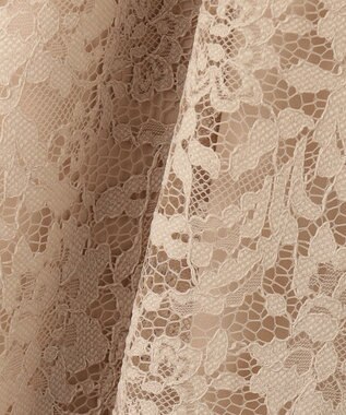 23区 L 【APPLAUDIR】ボタニカルグロッシードレス ベージュ系