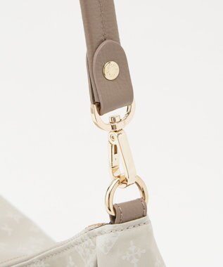 russet 2WAYショルダーバッグ【ナイロンジャガード】(CE-1446) Ecru