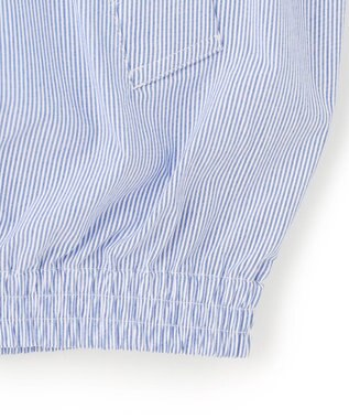 UNFILO MENS コットンライク ブルゾン ブルーストライプ