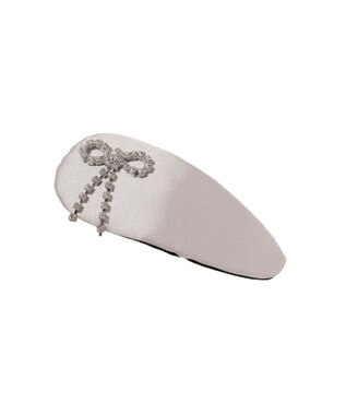 Maison de FLEUR ビジューリボンスリーピン Pink