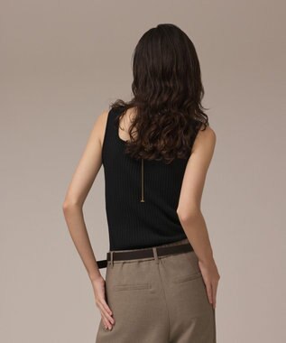 GRACE CONTINENTAL ボリュームバックルベルト ダークブラウン