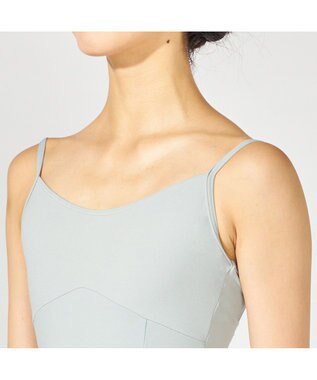 Chacott キャミソールレオタード シーグリーン