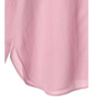 earth music&ecology シアーボーイズライクシャツ Pink