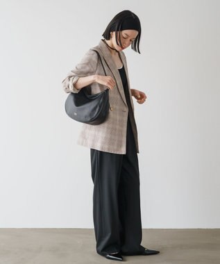 russet 2WAYショルダーバッグ【ソフトレザー】(CE-1447) Black