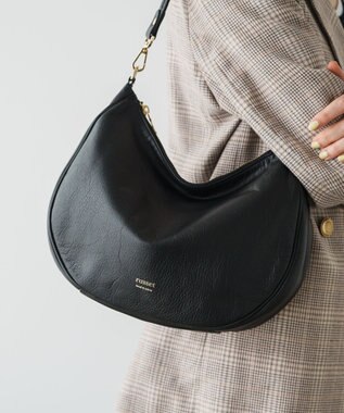 russet 2WAYショルダーバッグ【ソフトレザー】(CE-1447) Black