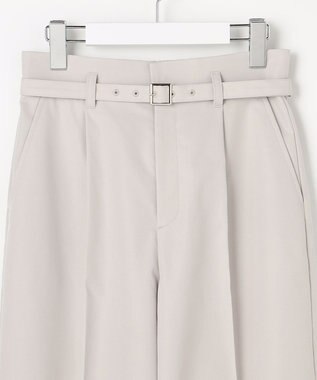 ANY SIS ツイステッドクリアチノワイド パンツ アイボリー