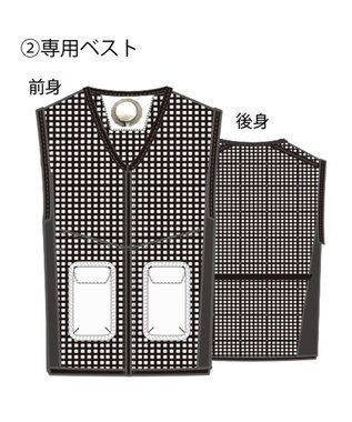 PW CIRCULUS 【UNISEX】ペルチェベスト ゴルフ グレー系