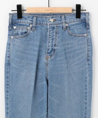 SHARE PARK LADIES センタープレスストレートデニム インディゴ