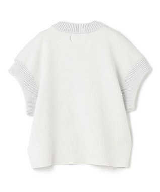 BEIGE， 【洗える・Oggi 11月号掲載】LAURA / ドライタッチ異素材リブニット L.Sage