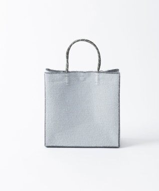 TRICOTE シャギーラメペーパーニットバック 94L.GRAY