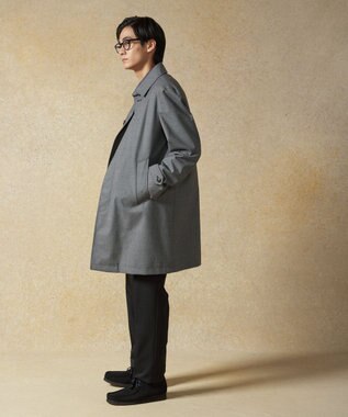 J.PRESS MEN 【MAGIC CUBA BEACH】ステンカラーコート ライトグレー系8