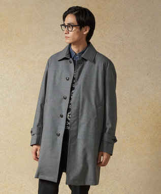オンワード樫山️ ロングコート メンズ XLサイズ相当 灰色 グレー