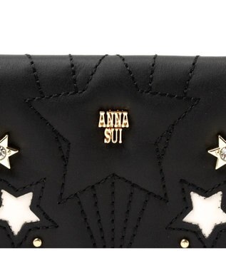 ANNA SUI ルシィ BOX小銭入れ＆カード入れ クロ
