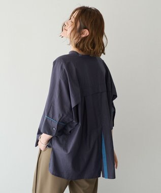 YECCA VECCA ペーパータッチドルマンシャツ