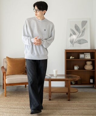 WEGO U.S. POLO ASSN.|別注ワンポイントスウェットプルオーバー グレーその他