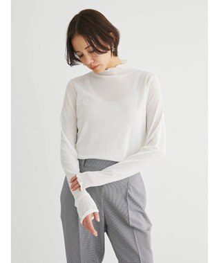 Green Parks イロイロインナー（シアー） Off White