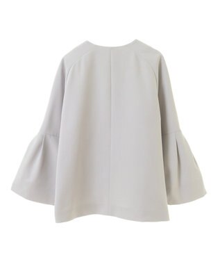 Green Parks ef-de タック袖ラグランジャケット Light Gray