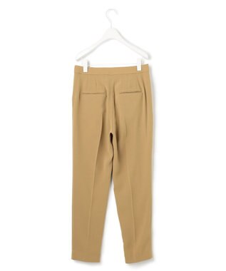 ICB 【人気のため新色追加・洗える】Naiaバックサテン テーパードパンツ ベージュ系