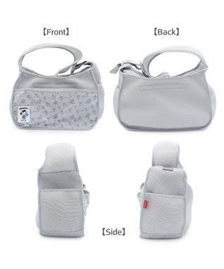 PET PARADISE スヌーピー  ジョークール スリングキャリーバッグ Ｓ 超小型犬 ライトグレー