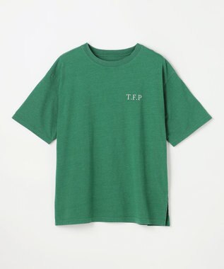 ANY ピグメントアソートロゴＴシャツ グリーン