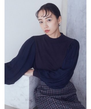 earth music&ecology マジョリカニットプルオーバー