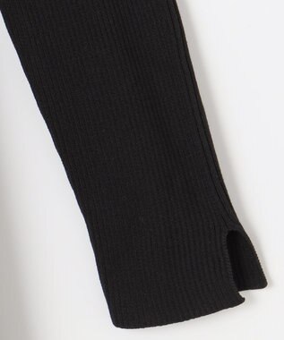 ANY SIS 【洗える】フクレジャカード ワンピース ブラック