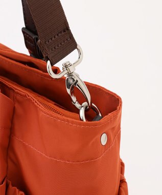 LA BAGAGERIE 【MONICA】ポーチ付き3WAYトートバッグ オレンジ