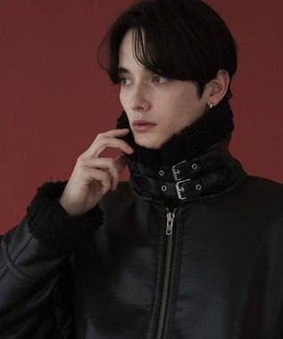 WEGO 【ユニセックス着用ITEM】B－3ジャケット ブラック