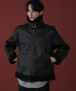 WEGO 【ユニセックス着用ITEM】B－3ジャケット ブラック