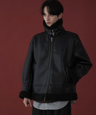 WEGO 【ユニセックス着用ITEM】B－3ジャケット ブラック