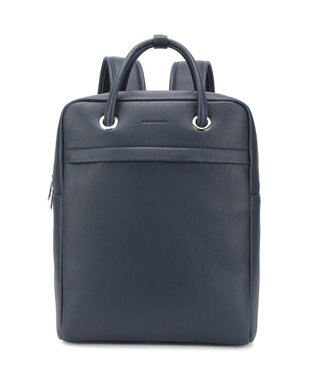 style code 【MERCURYDUO/マーキュリーデュオ】メタルアイレット　2WAY ラージリュック　推し活大容量バッグ ネイビー