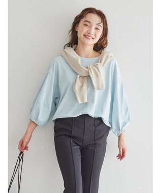 AMERICAN HOLIC 袖ボリューム半袖カットプルオーバー Off White