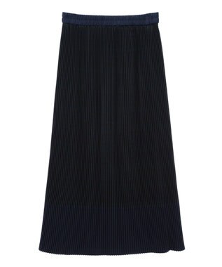 CRAFT STANDARD BOUTIQUE 配色チェックプリーツスカート Black watch green