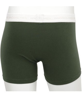 WACOAL MEN ボクサーパンツ 【気持ちいいパンツ】 綿混 前閉じ WT3420 /ワコールメン オリーブ