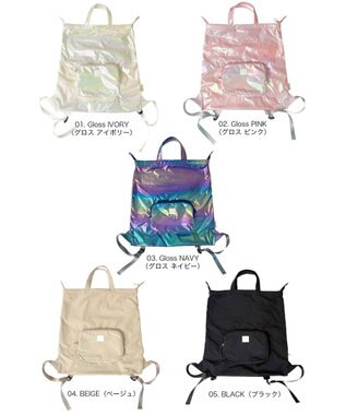 ROOTOTE 3590【ルートート】LT.メッケル.ルミエ-B 01：グロス アイボリー