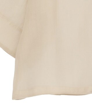earth music&ecology シアーショートシャツ Light Beige