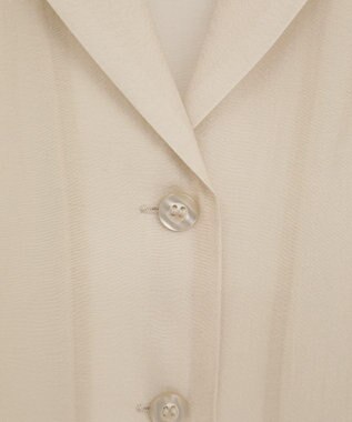 earth music&ecology シアーショートシャツ Light Beige