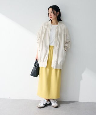 Green Parks ホワイトインナーストレートプルオーバー Off White