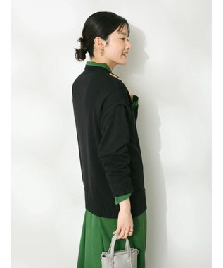 CRAFT STANDARD BOUTIQUE ガンジーニットプルオーバー Black