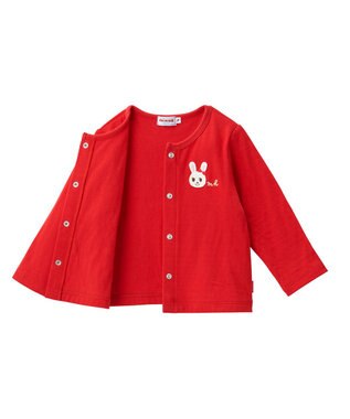 MIKI HOUSE HOT BISCUITS 【ミキハウス】 ジャンパースカートギフトセット【BOX付き】 赤